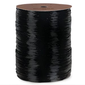 Black Matte Rayon Raffia Ribbon 100 Yards Berwick Wraphia Gift Wrap, Crochet, Knit, Arts & Crafts, Floral eco-friendly