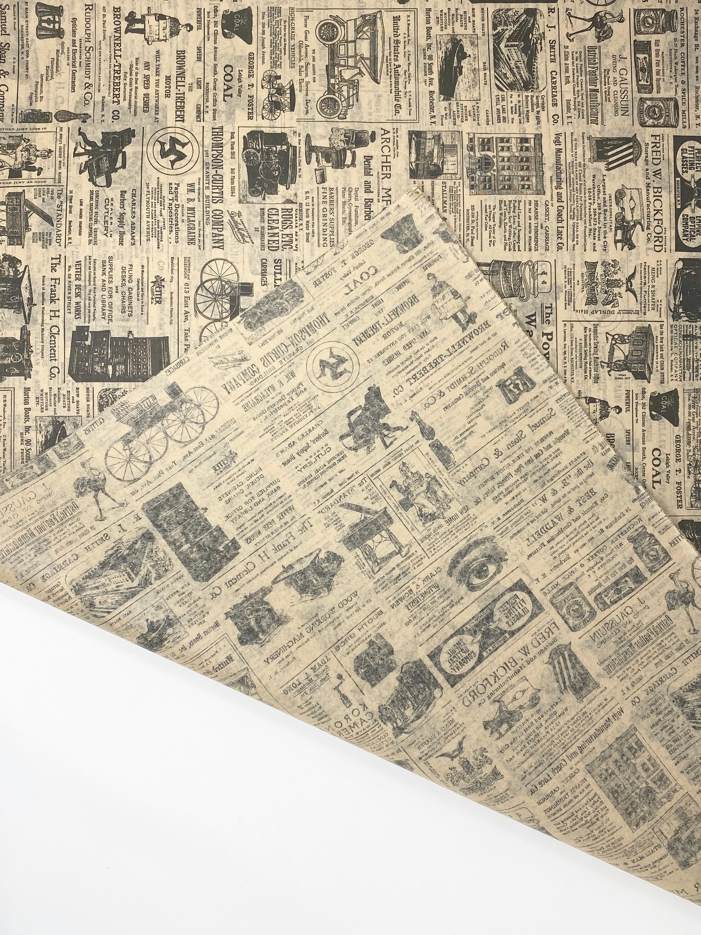 Newsprint Tissue Paper 20 X 30 510 sheets Etsy