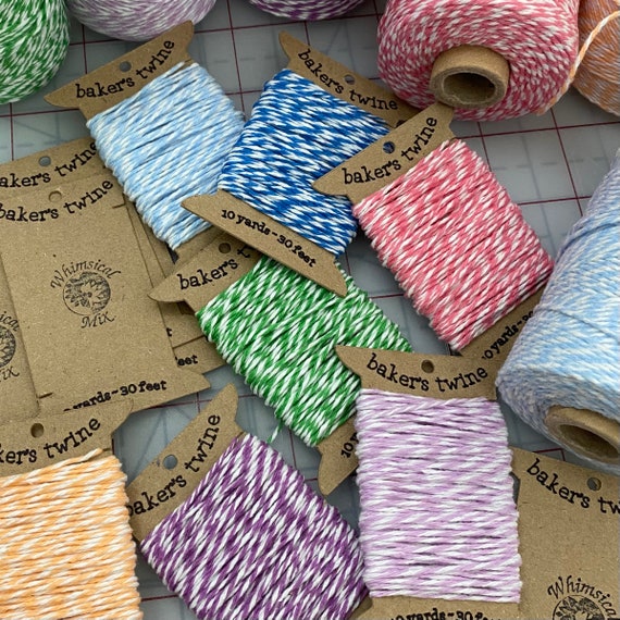 Bakers Twine: 20m x 2mm: Spring Colours Bakers Twine: 20m x 2mm: Spring Colours