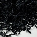 Black Crinkle Paper Shred, 4oz For Gift & Product Packaging, Bridesmaid Box Filler, Easter Basket Grass, Ebony Onyx, eco-friendly