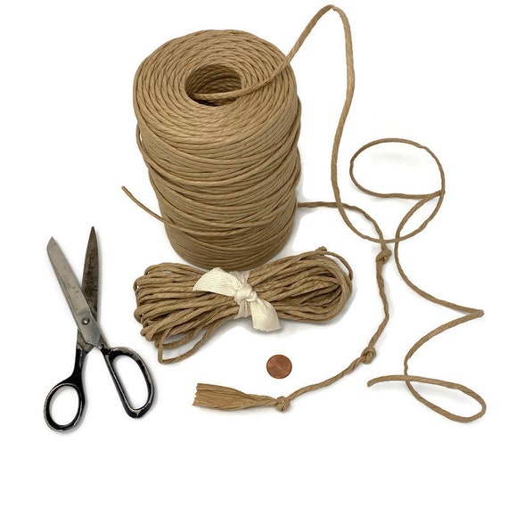 Twisted Kraft Paper Cord 10 YARDS Brown String Rope Craft Pet Toy