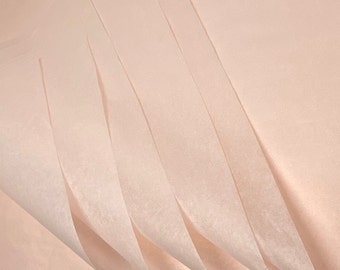 Blush Tissue Paper 10-20 Sheets Vintage Pale Peachy Pink 20" X 30" Matte Premium Wedding Shower Bridal Bridesmaid Baby Gift Pom eco-friendly