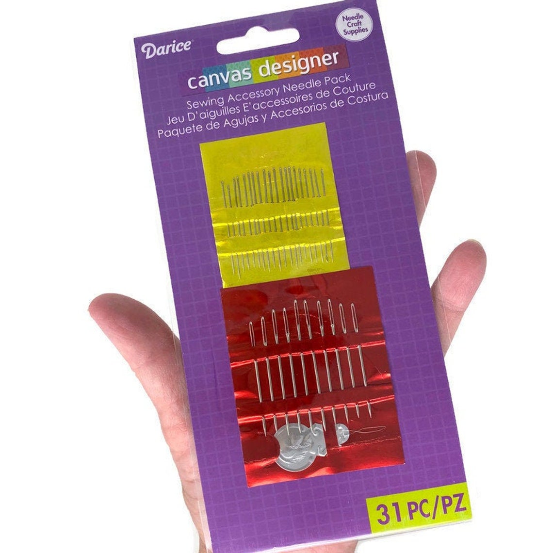 Needle Pack 31 Pieces Sewing Accessories Hand Needles Etsy