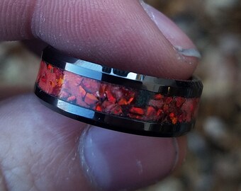 Blood Red Opal Etsy