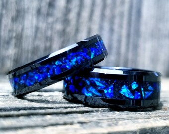 ☆nff☆ gem string ring set black blue nff1 happylaulea_5623_655f0e2b-fe5a