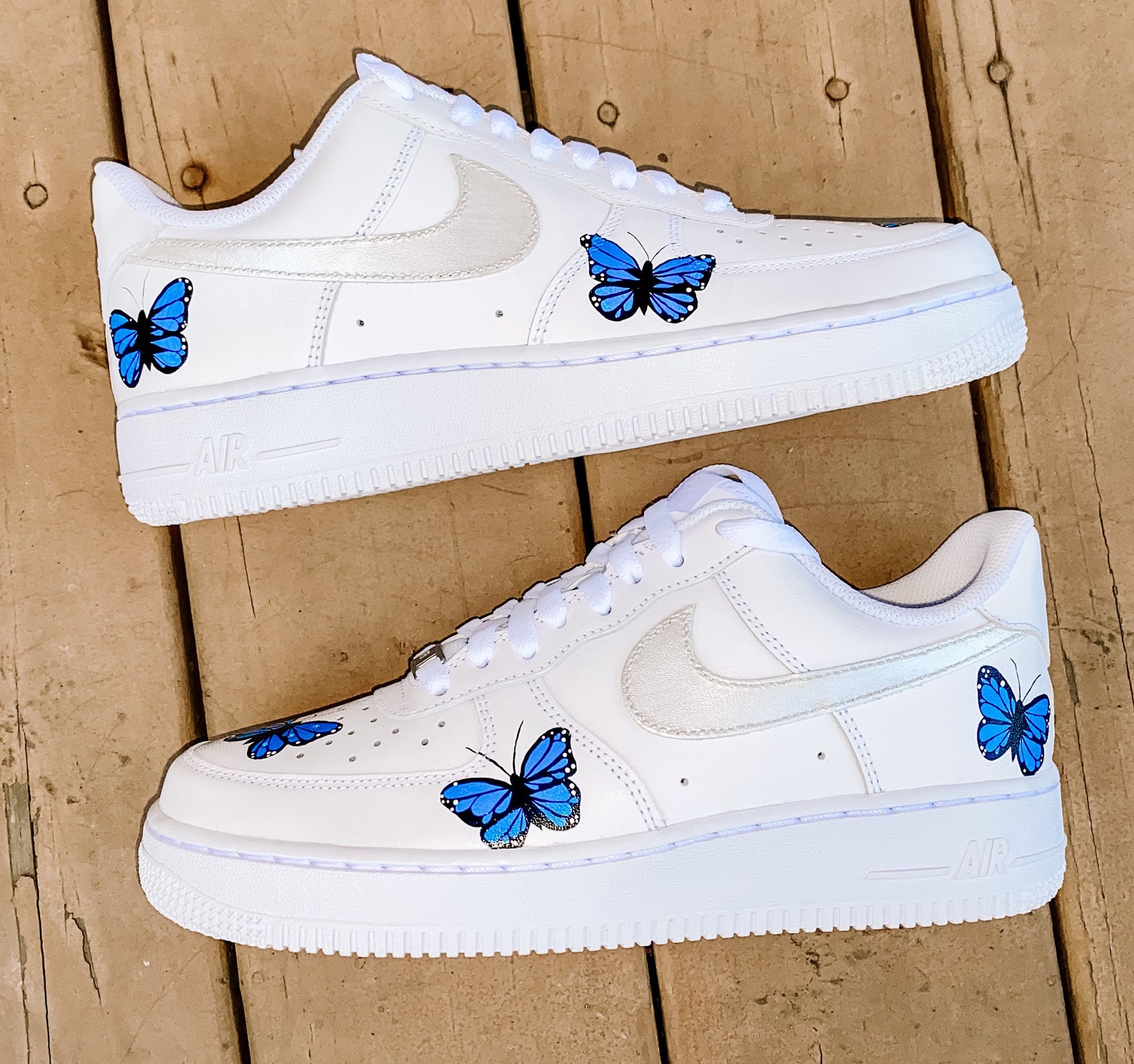 butterfly air force 1s