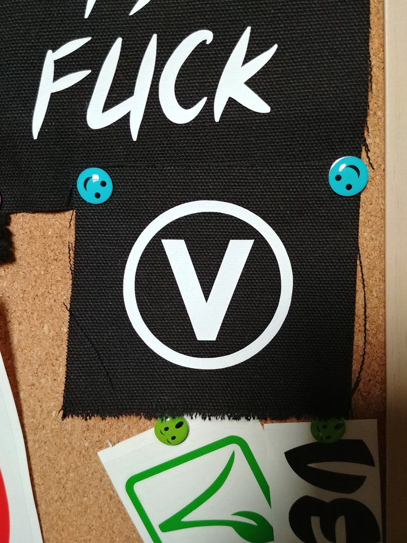 Vegan Patch Vegan V Symbol Jacket Patch Jean Jacket Patch Etsy