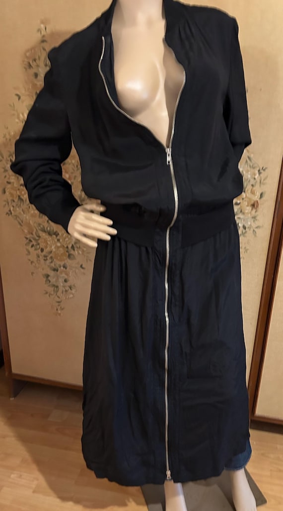 Yohji Yamamoto Trench donna leggero nero di Y’s Yohji Yamamoto taglia 3, vintage