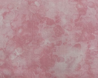 736 COTTON fabric pink & white tie dye pattern sold by the yard.