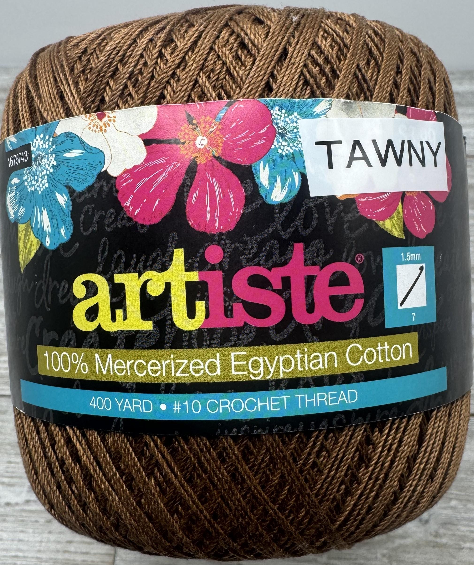 Cotton Crochet Thread - #10 Size Crochet Thread - 350 Yards - Etsy