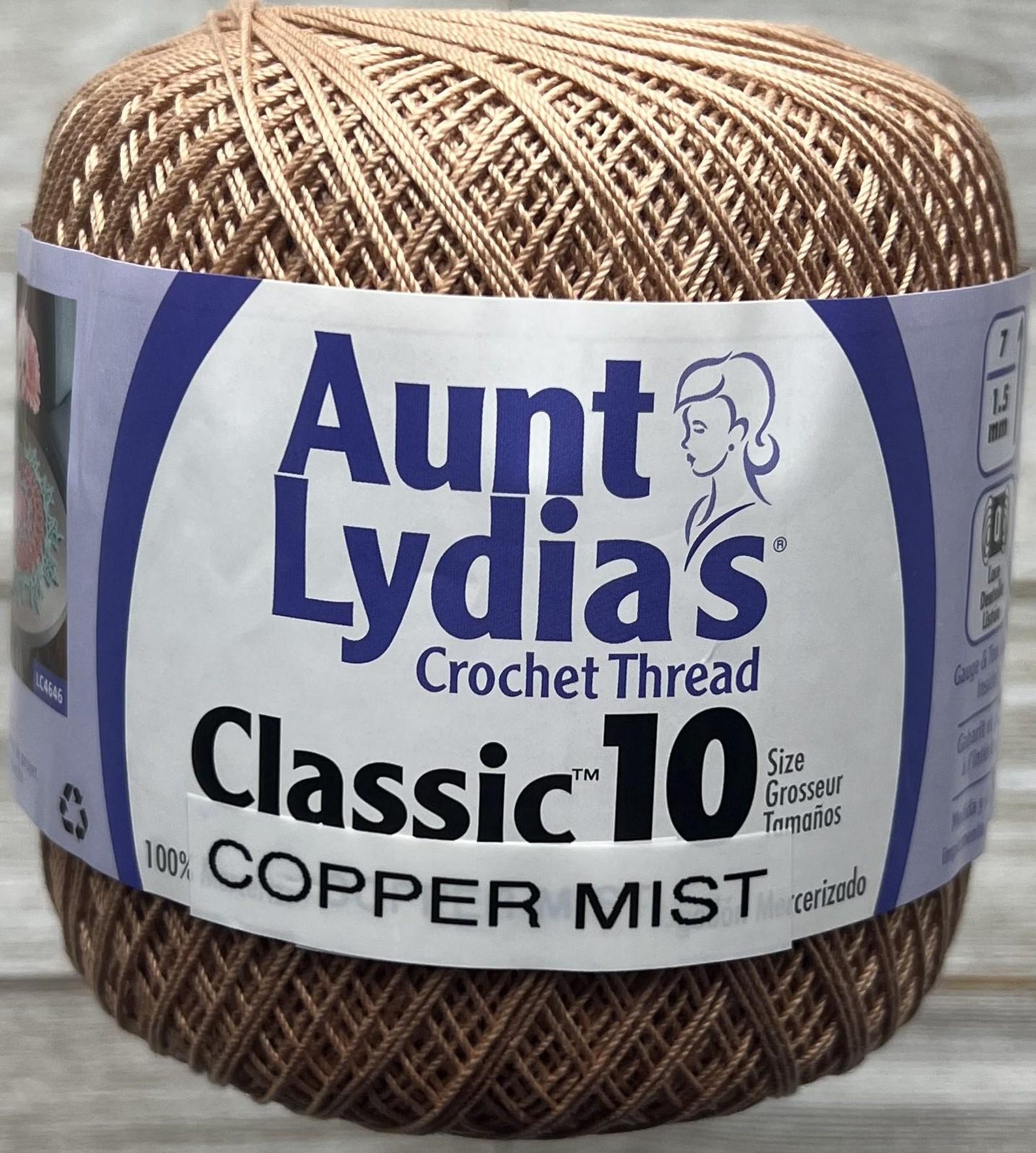 Cotton Crochet Thread - Classic Size 10 Crochet Thread - 350 Yards - Etsy