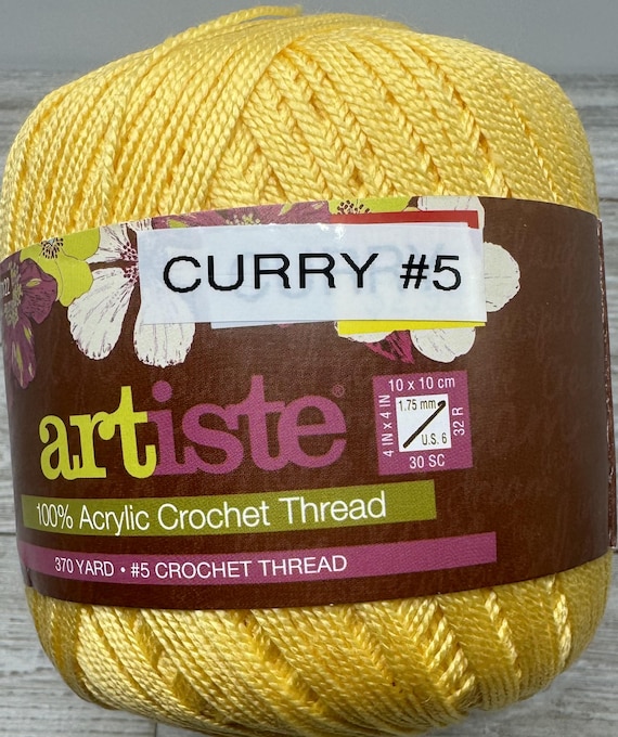 Cotton Crochet Thread - #10 Size Crochet Thread - 350 Yards - Etsy