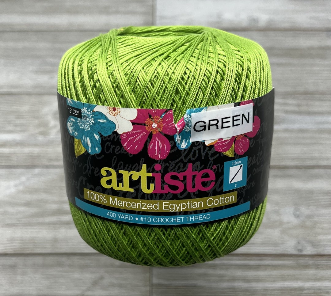 Janja - Premium Mercerised Cotton Yarn for Crocheted Shoes - Crochet Decor
