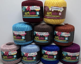 Cotton Crochet Thread - #10 size crochet thread - 350 yards