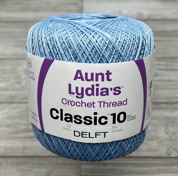 Vintage Aunt Lydia's Crochet Thread Classic Size 10 350 yards New