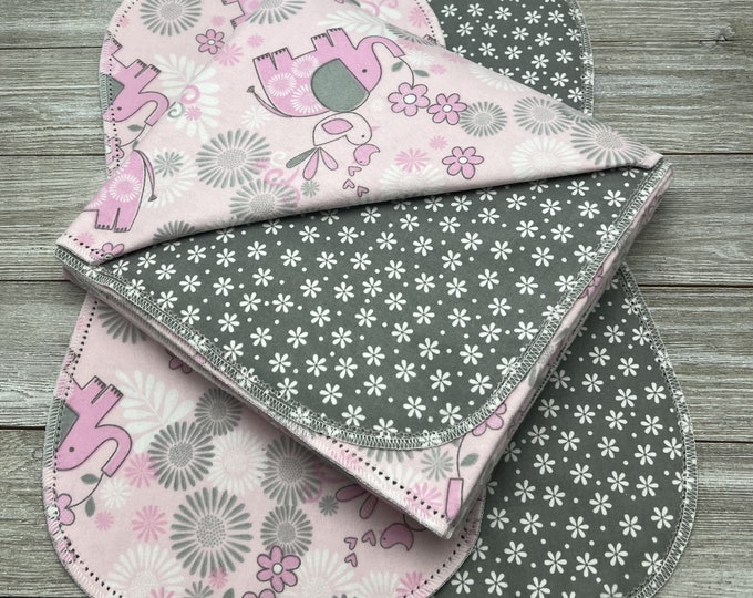 Hemstitch Flannel Baby Blanket Ready to Crochet Around Edges Etsy