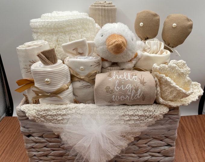 Baby Gift Infant Gift Basket Baby Shower Gift Etsy