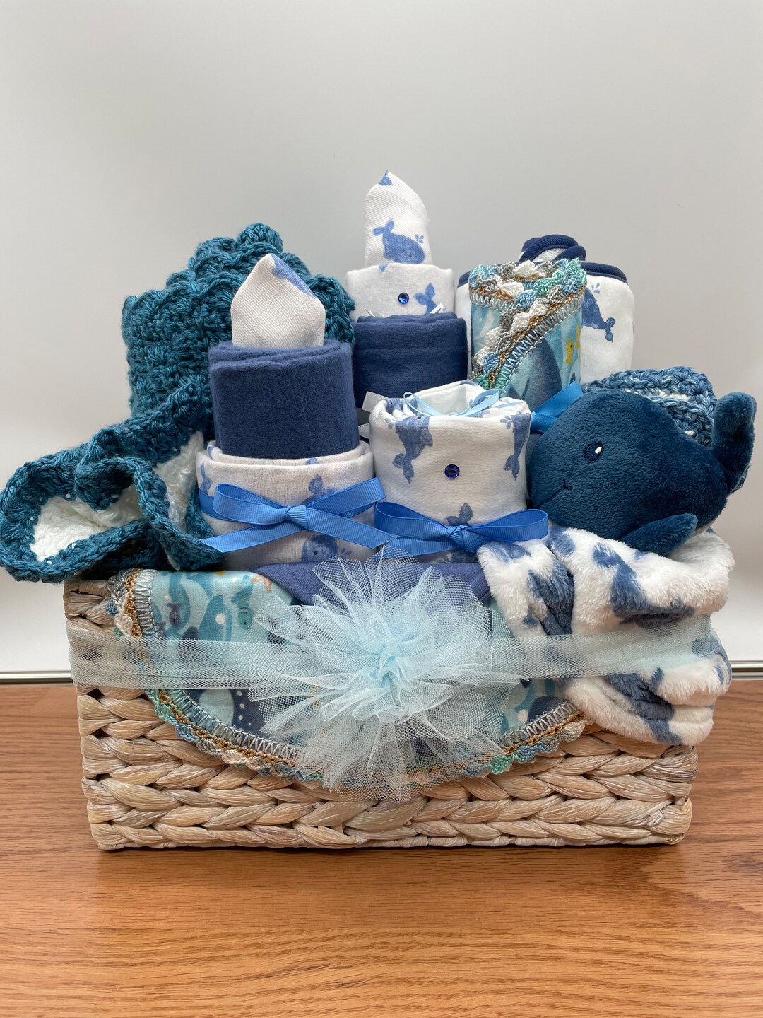 Infant Gift Basket Newborn Gift Baby Shower Gift Corporate Etsy