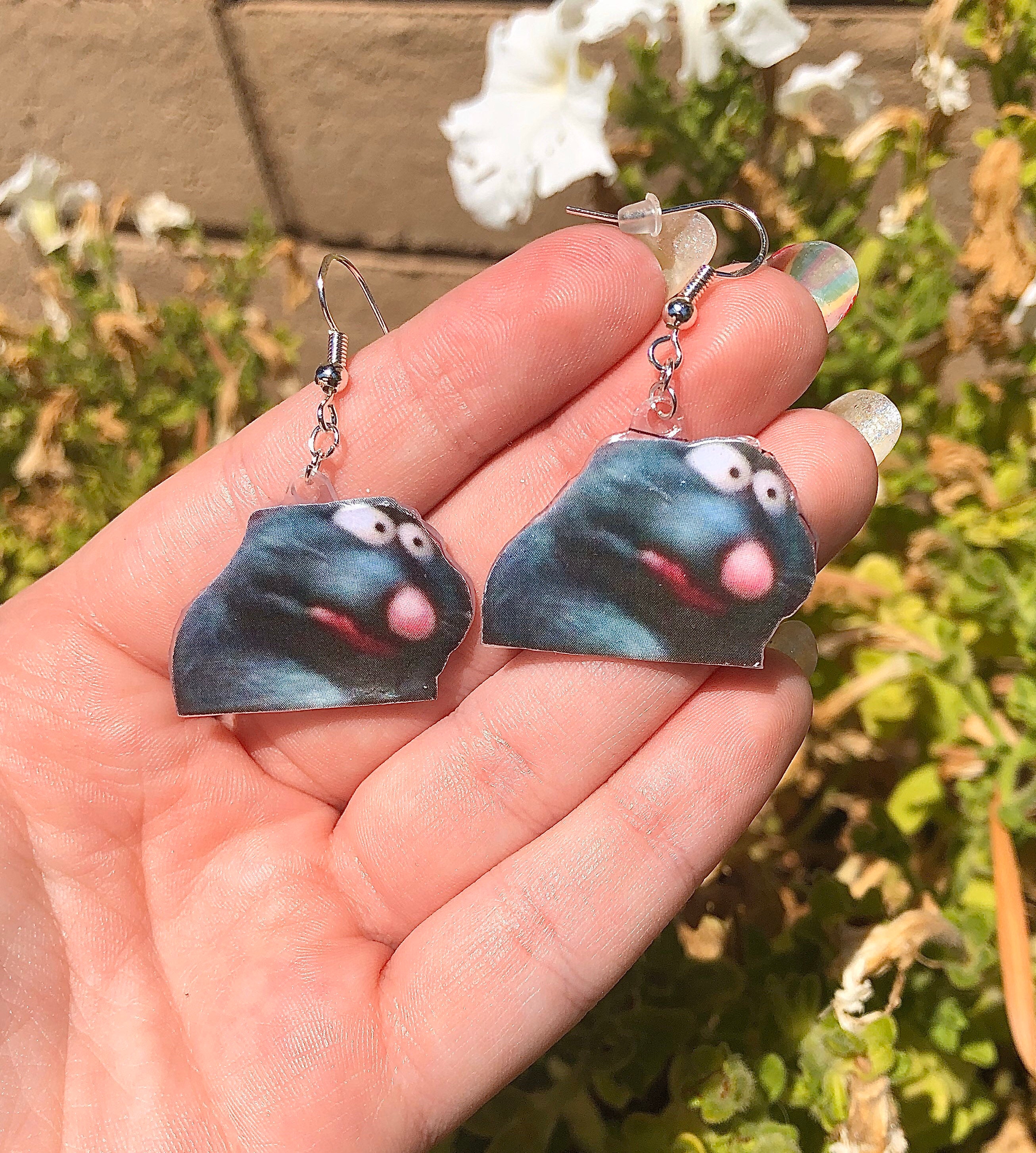 Remy Gagging From Ratatouille Dangle Earrings Etsy
