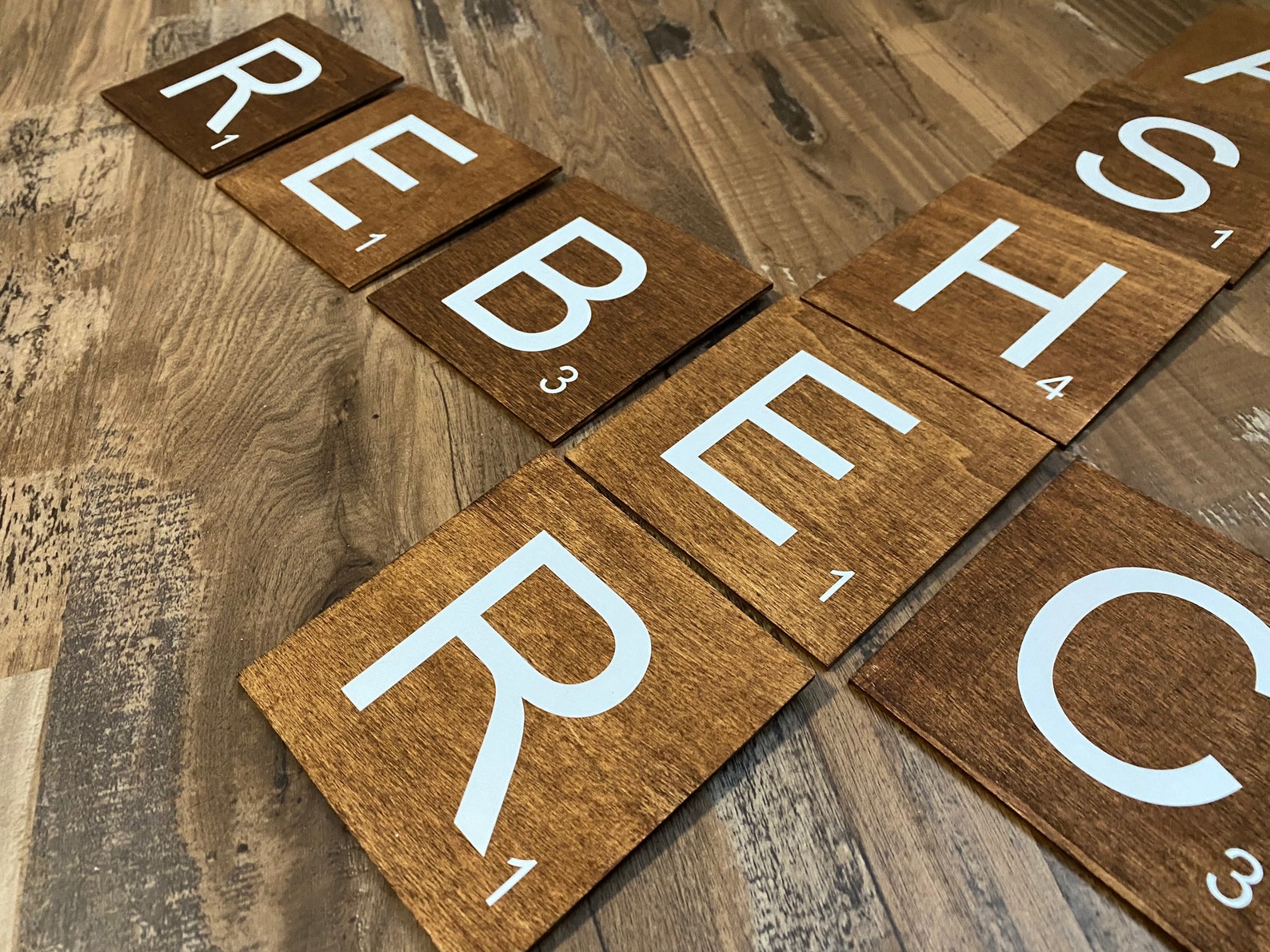 Scrabble Tiles Wall Letters Scrabble Wall Art Wood Scrabble Etsy