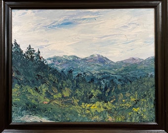 Kangamangus View, 16X20, Oil