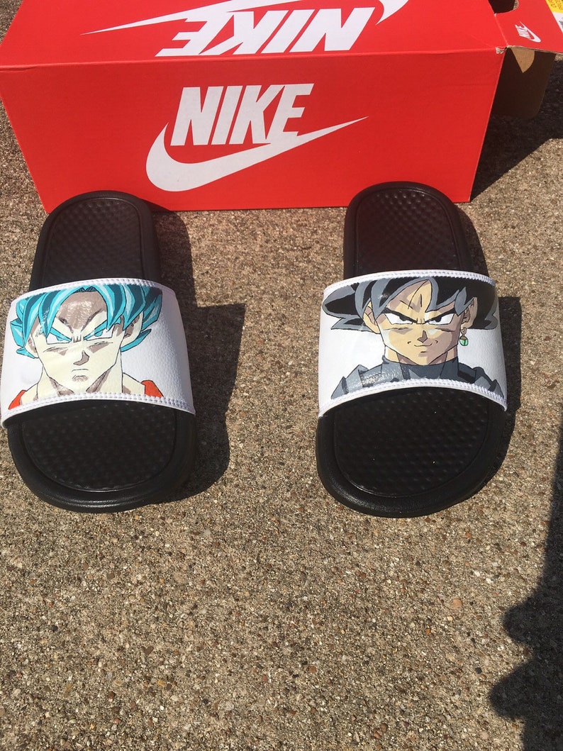 nike custom dbz slides