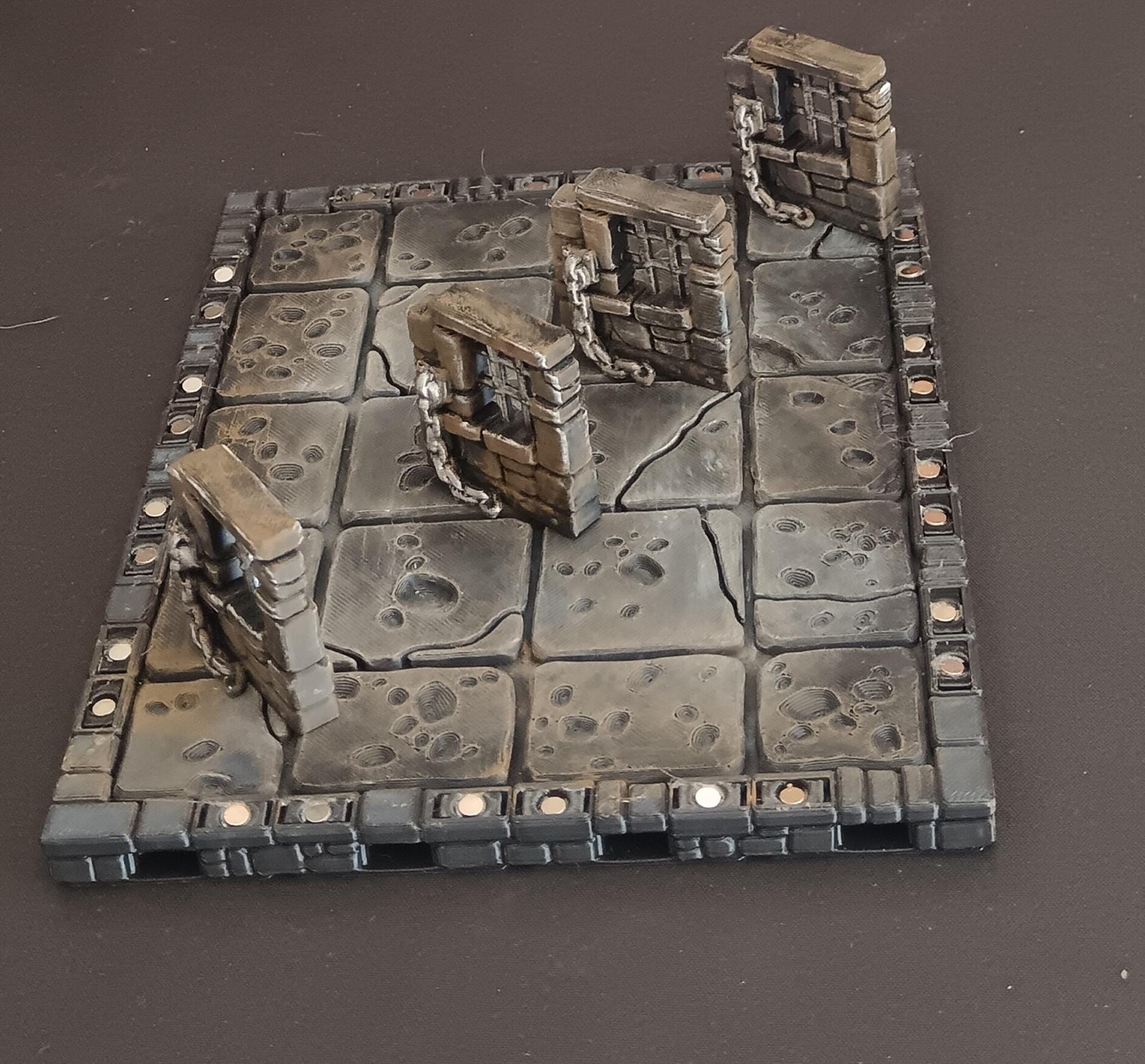 Magnetic Wall Kit – HeroQuest Compatible Accessory