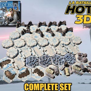 Star Wars Hoth Battle 3D – Full Set of 3D Tiles
