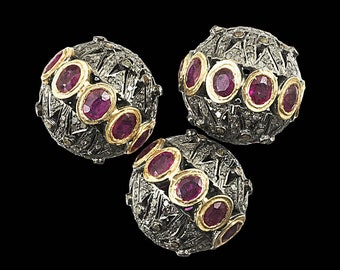 Diamond ruby balls