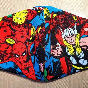 Handmade 3-Layer Fabric Face Mask Avenge