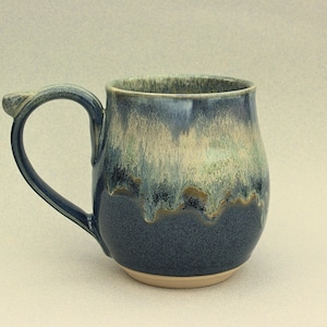 Extra large pottery mug, gift for dad, big coffee mug, handmade mug