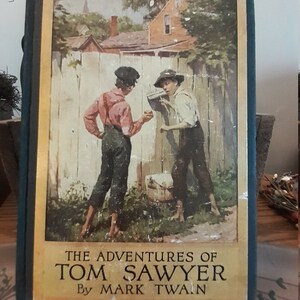 The Adventures of Tom Sawyer Mark Twain 1938 Illustrated Worth Brehm