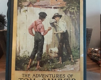 The Adventures of Tom Sawyer Mark Twain 1938 Illustrated Worth Brehm
