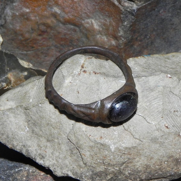 Antique ring. Medieval ring. Ancient ring. Antique jewelry. 15-16 centuries. Size about 8-8.5