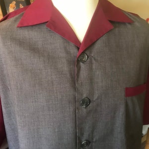 Vintage style gents shirt