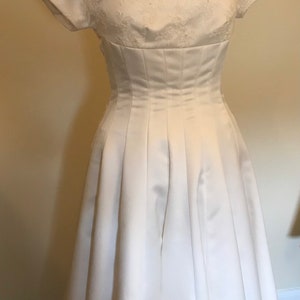 Vintage style wedding dress