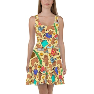 nerdy skater dress Fun Experiments Skater Dress 3XL