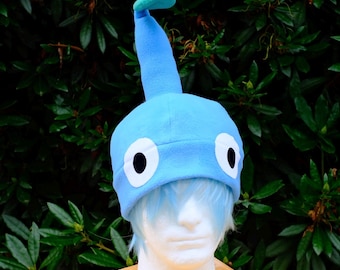 Plant Alien helper  winter cozy handmade animal fleece hat