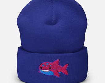 whale shark Cuffed Beanie