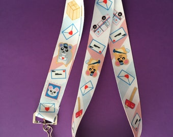 Postal Hamster delivery service Lanyard