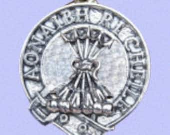 Colgante del clan Cameron en plata de ley maciza