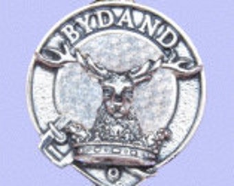 Colgante del clan Gordon en plata de ley maciza