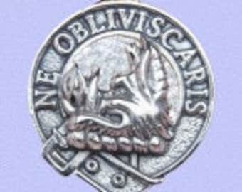 Colgante del clan Campbell en plata de ley maciza