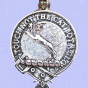 Clan MacIntosh Pendant in Solid Sterling Silver