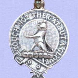 Clan MacPherson Pendant in Solid Sterling Silver