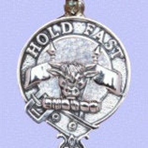 Clan MacLeod Pendant in Solid Sterling Silver