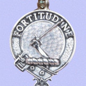 Clan Macrae Pendant in Solid Sterling Silver