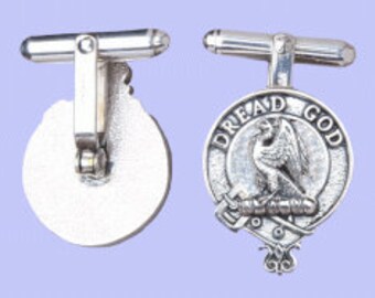 Gemelos del clan Munro en plata de ley maciza