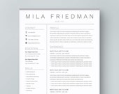 Google Docs Resume Template: Professional CV Design (Instant Download)