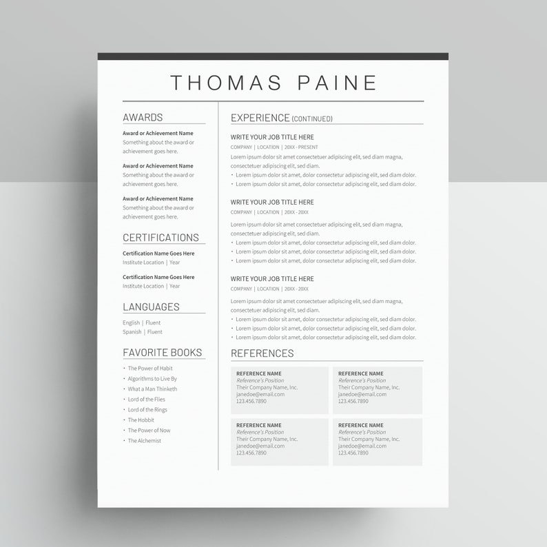 Google Docs Resume Template. Simple Resume Template Google Docs and CV